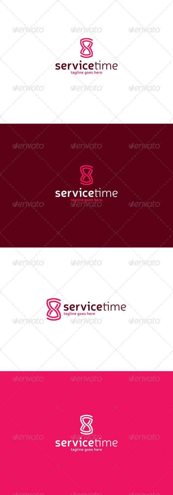 GraphicRiver Service Time Logo 7721356 GraphicRiver Service Time Logo 7721356