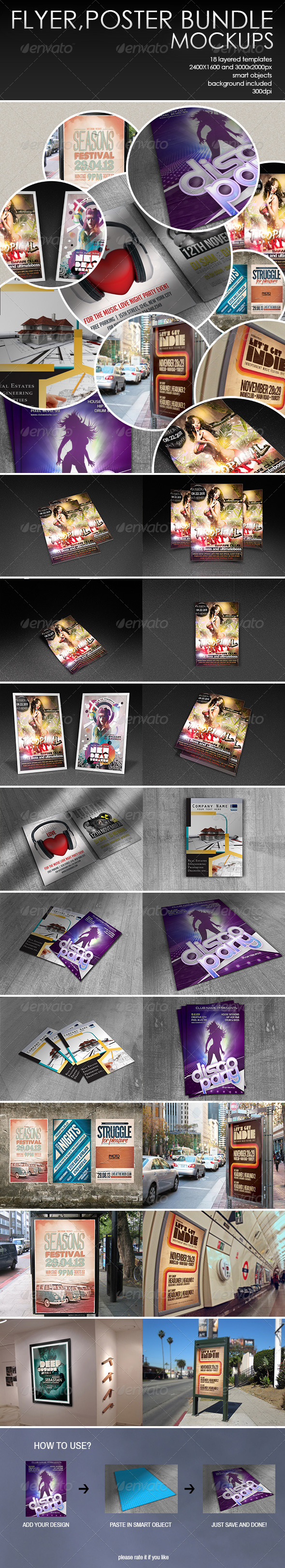 GraphicRiver Flyer Poster Bundle 7721745 GraphicRiver Flyer Poster Bundle 7721745