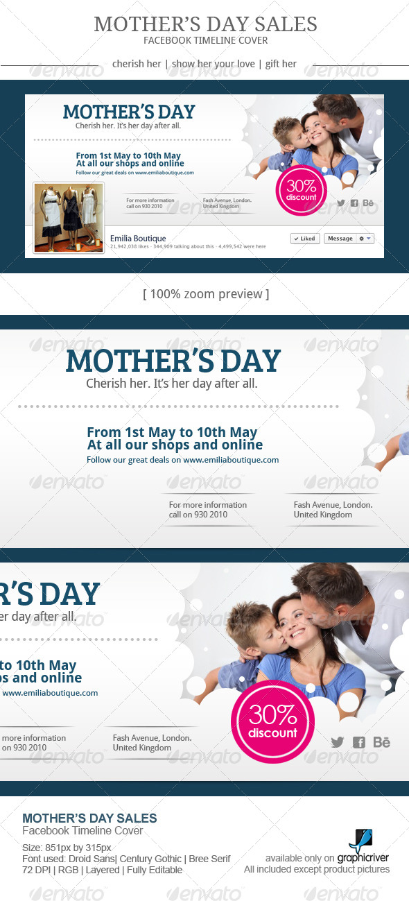 GraphicRiver Mother s Day Sales Facebook Cover 7724516 GraphicRiver Mother s Day Sales Facebook Cover 7724516