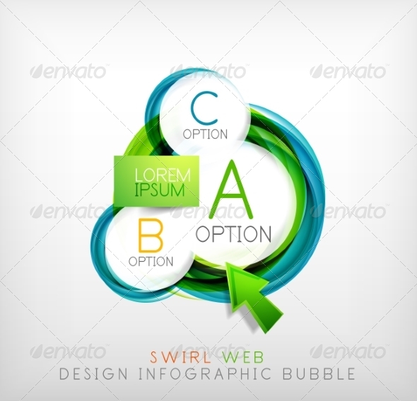 GraphicRiver Swirl Web Design Infographic Bubble Flat Concept 7736435 GraphicRiver Swirl Web Design Infographic Bubble Flat Concept 7736435