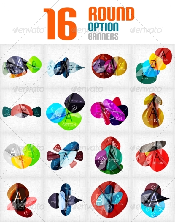 GraphicRiver Mega Collection of Circle Infographics 7736721 GraphicRiver Mega Collection of Circle Infographics 7736721