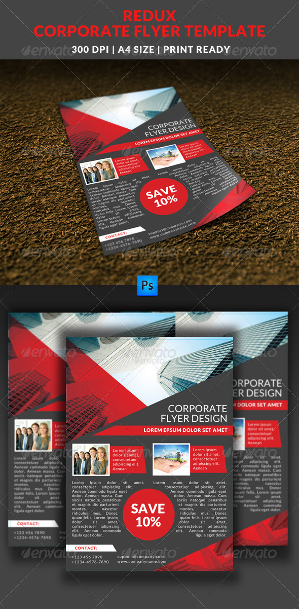 GraphicRiver Redux Corporate Flyer Template 7737715 GraphicRiver Redux Corporate Flyer Template 7737715