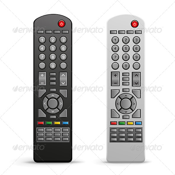 GraphicRiver TV Remote Controller 7740002 GraphicRiver TV Remote Controller 7740002