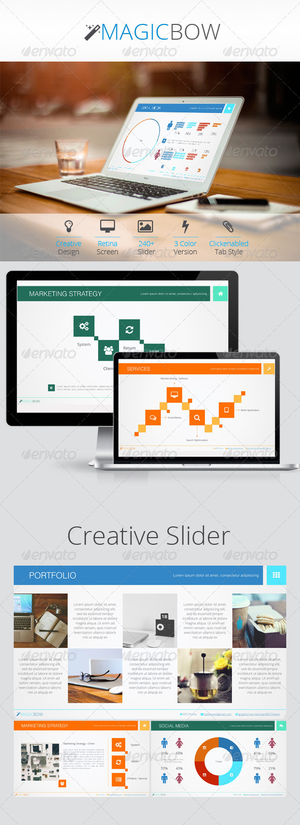 GraphicRiver MagicBow Crative Keynote Presentation Templates 7678749 GraphicRiver MagicBow Crative Keynote Presentation Templates 7678749