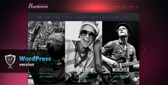 ThemeForest Beatheaven Music WordPress Theme 7743001 ThemeForest Beatheaven Music WordPress Theme 7743001