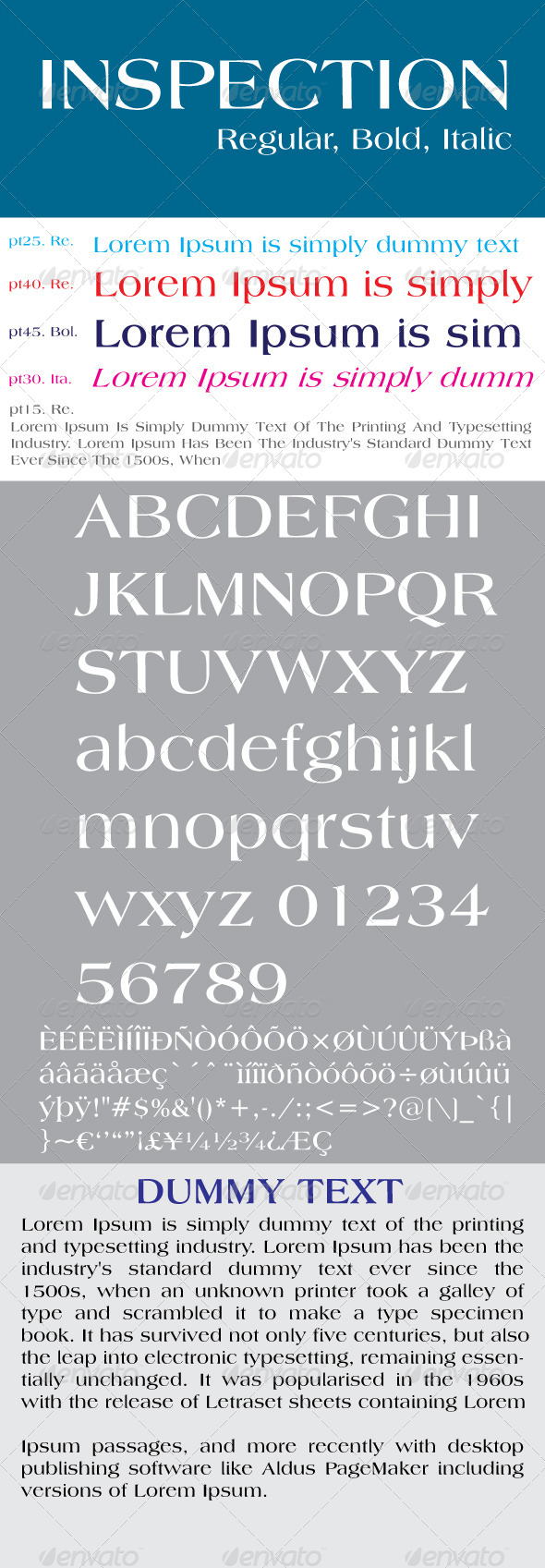 GraphicRiver Inspection Font 7744041 GraphicRiver Inspection Font 7744041