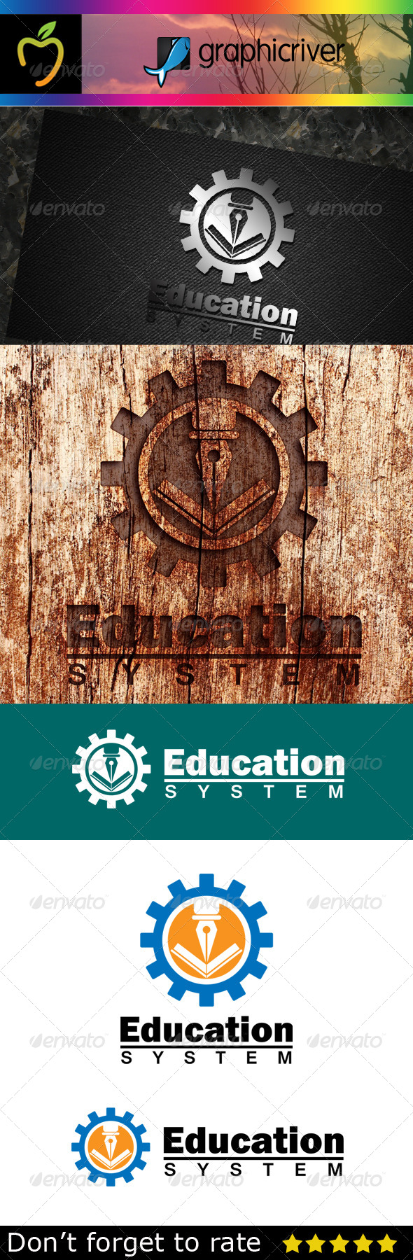 GraphicRiver Education Logo 7744341 GraphicRiver Education Logo 7744341