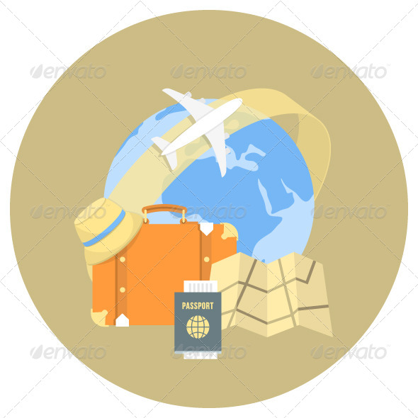 GraphicRiver Traveling Concept 7750861 GraphicRiver Traveling Concept 7750861
