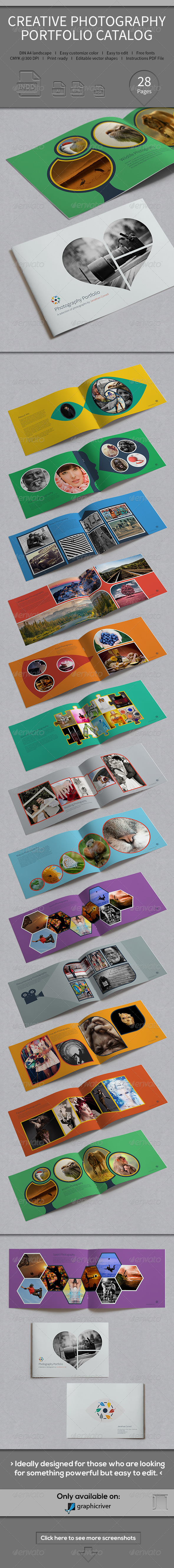 GraphicRiver Creative Photography Portfolio Catalog 7731560 GraphicRiver Creative Photography Portfolio Catalog 7731560