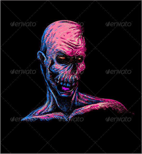 GraphicRiver Zombie Torso 7755852 GraphicRiver Zombie Torso 7755852