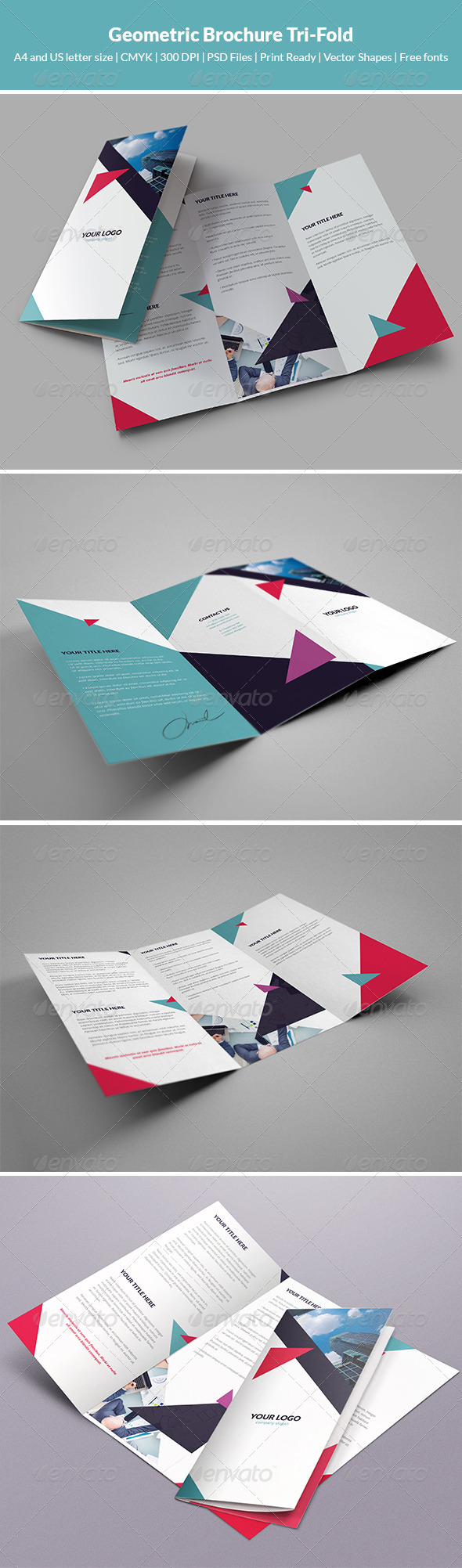 GraphicRiver Geometric Brochure Tri-Fold 7759795 GraphicRiver Geometric Brochure Tri-Fold 7759795