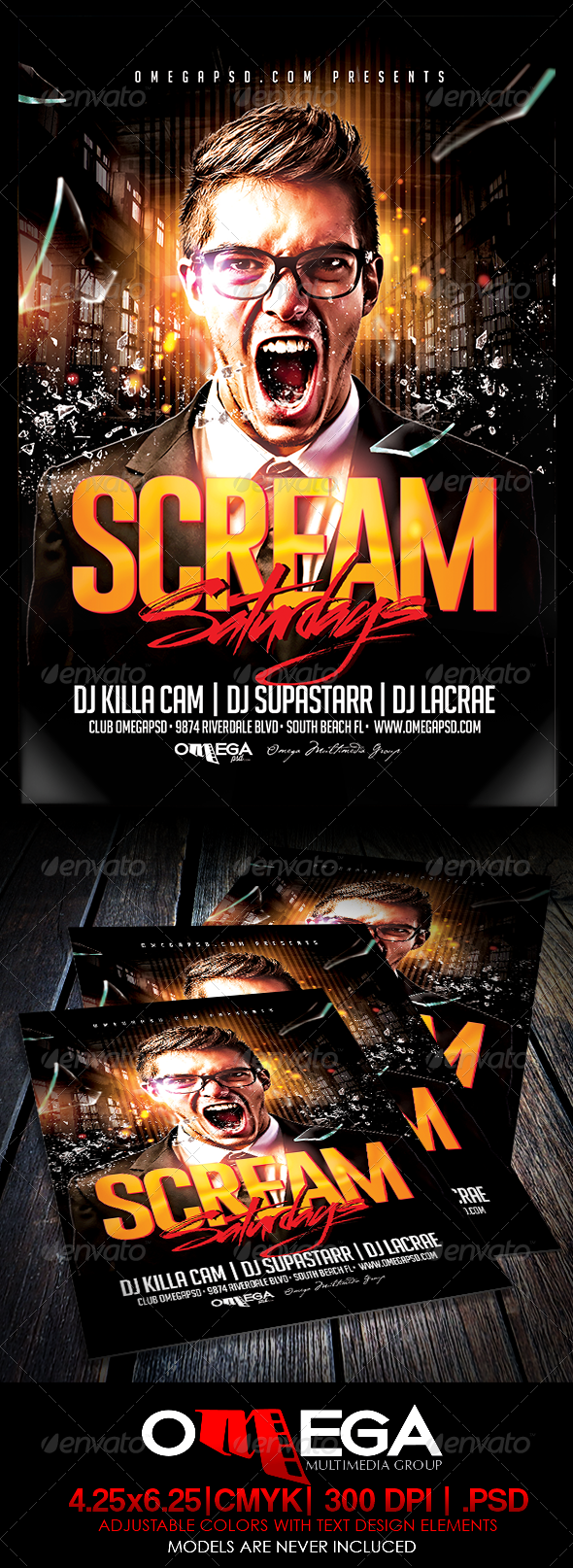 GraphicRiver Scream Saturdays 7760040 GraphicRiver Scream Saturdays 7760040