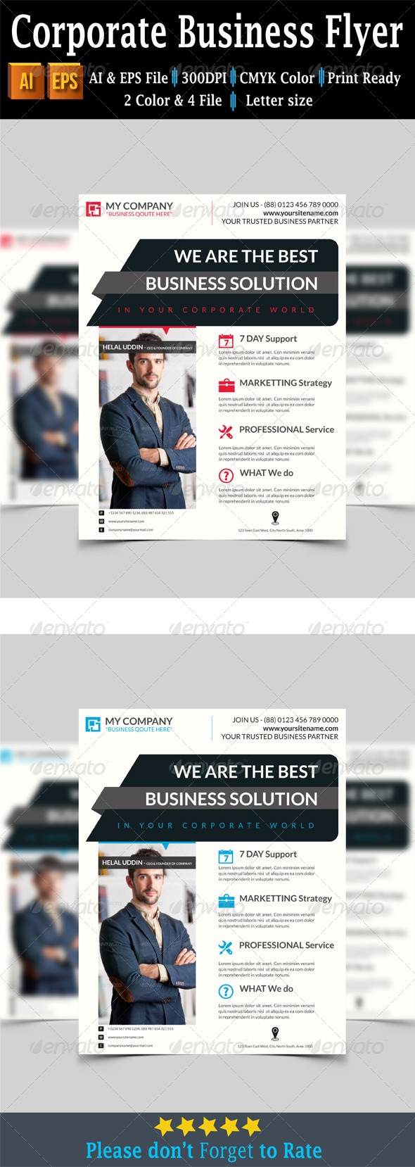 GraphicRiver Corporate Business Flyer 7760610 GraphicRiver Corporate Business Flyer 7760610