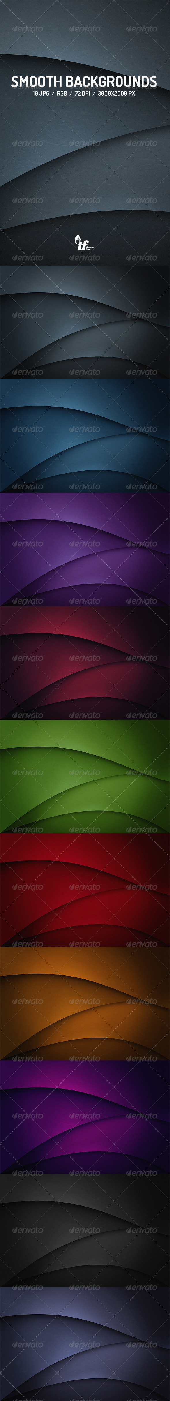 GraphicRiver Flat Smooth Flow Backgrounds 7763856 GraphicRiver Flat Smooth Flow Backgrounds 7763856