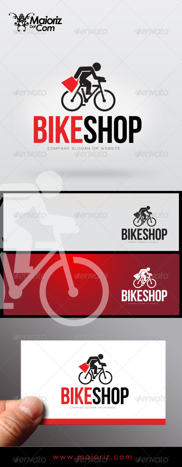 GraphicRiver Bike Shop Logo Template 7764050 GraphicRiver Bike Shop Logo Template 7764050