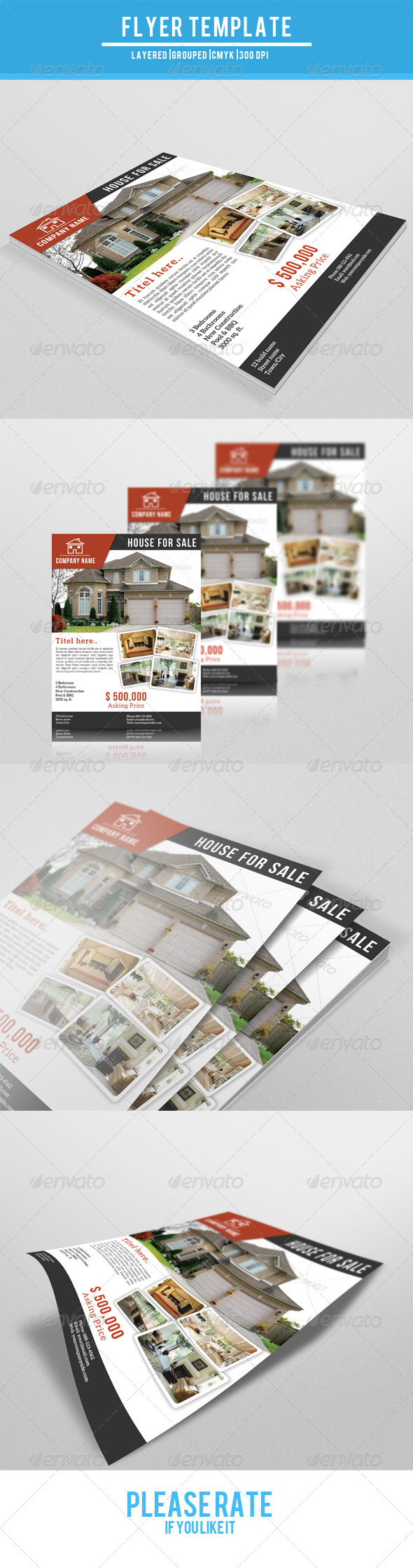 GraphicRiver Real Estate Flyer-V08 7764213 GraphicRiver Real Estate Flyer-V08 7764213