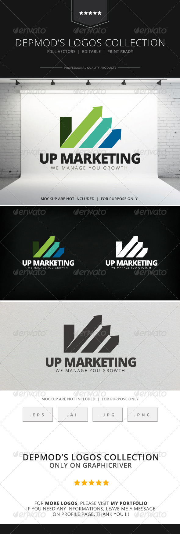 GraphicRiver Up Marketing Logo 7765650 GraphicRiver Up Marketing Logo 7765650