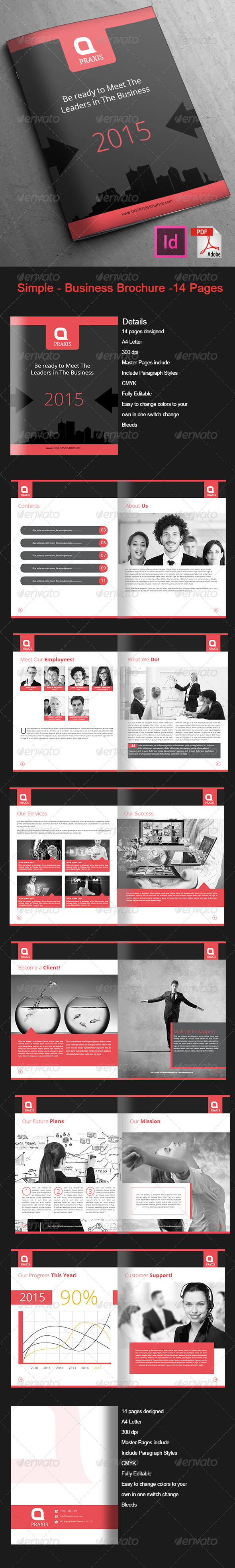 GraphicRiver Simple Business Brochure 14-Pages 7769492 GraphicRiver Simple Business Brochure 14-Pages 7769492