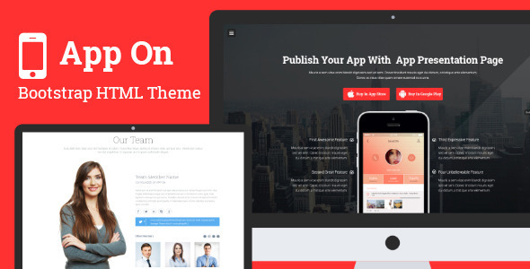 ThemeForest App on Responsive App Landing Page 7770343 ThemeForest App on Responsive App Landing Page 7770343