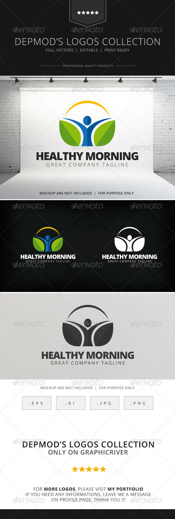 GraphicRiver Healthy Morning Logo 7772135 GraphicRiver Healthy Morning Logo 7772135