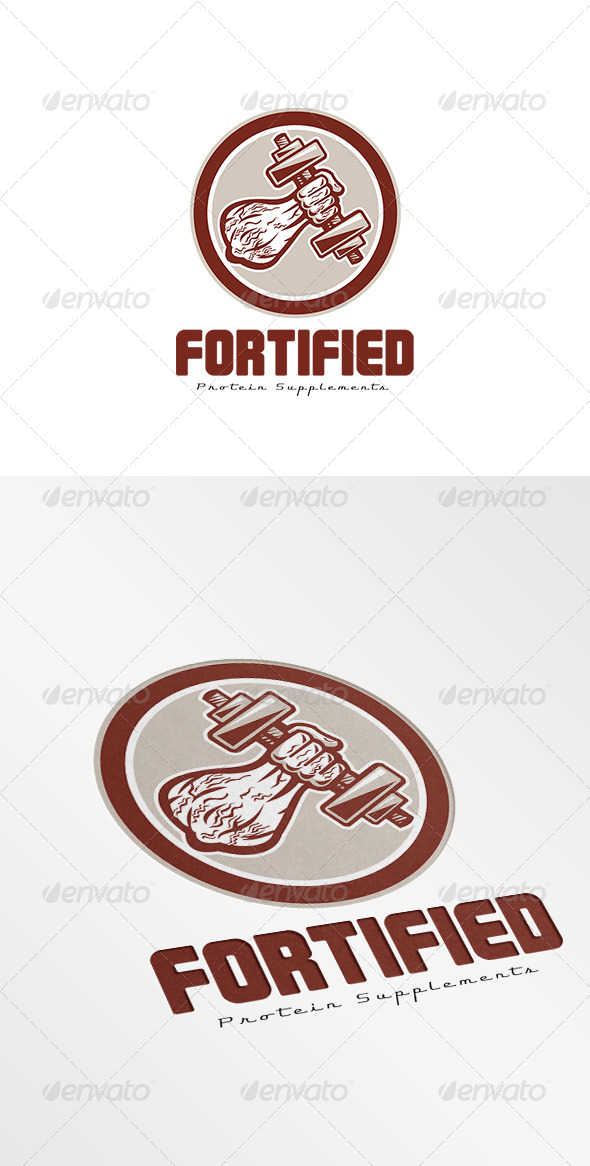 GraphicRiver Forted Protein Supplements Logo 7775631 GraphicRiver Forted Protein Supplements Logo 7775631