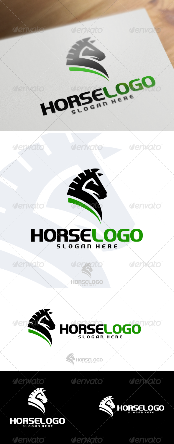 GraphicRiver Horse Logo Template 7779021 GraphicRiver Horse Logo Template 7779021
