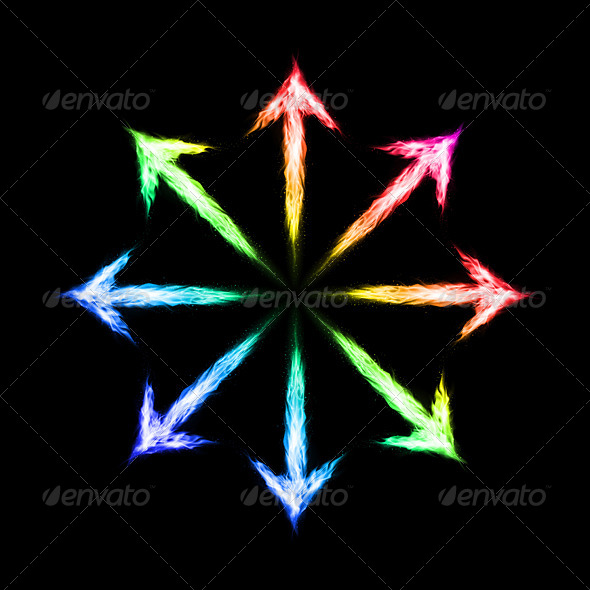 GraphicRiver Fire Arrows 7780027 GraphicRiver Fire Arrows 7780027