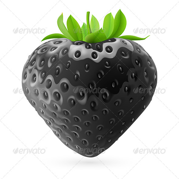 GraphicRiver Black Strawberry 7781682 GraphicRiver Black Strawberry 7781682