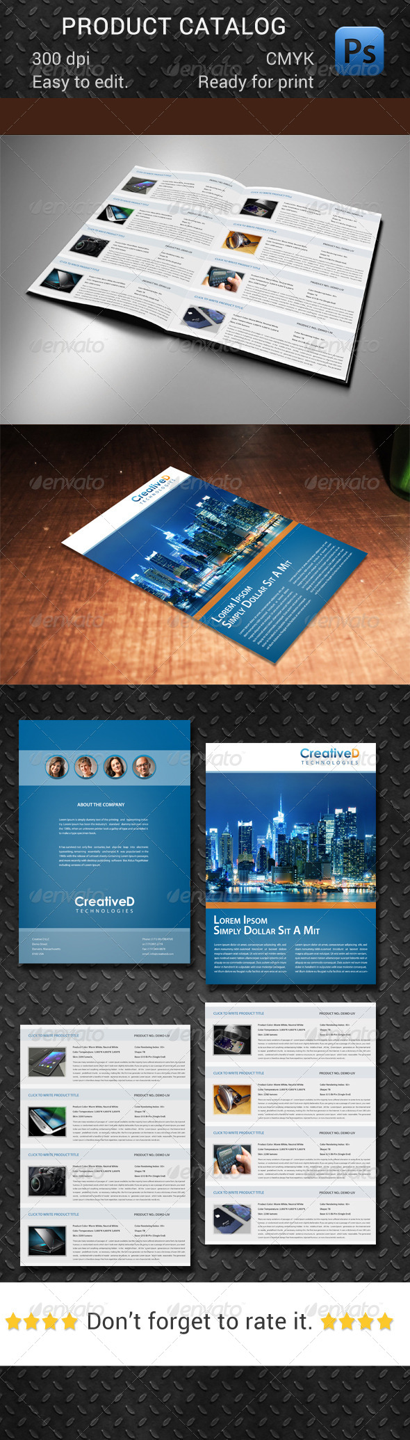 GraphicRiver Product Catalog 7762237 GraphicRiver Product Catalog 7762237