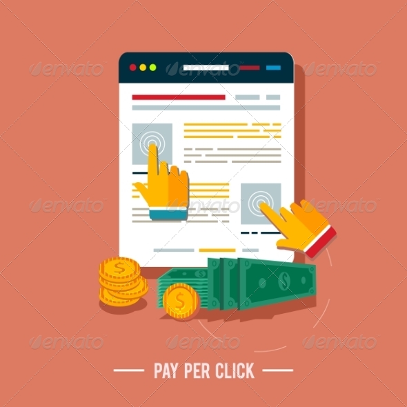GraphicRiver Pay Per Click Internet Advertising Model 7784603 GraphicRiver Pay Per Click Internet Advertising Model 7784603