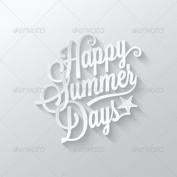 GraphicRiver Summer Paper Cut Lettering Background 7788206 GraphicRiver Summer Paper Cut Lettering Background 7788206