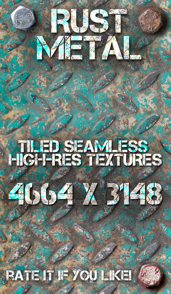 GraphicRiver Rust corrugated metal tiled texture 7789493 GraphicRiver Rust corrugated metal tiled texture 7789493