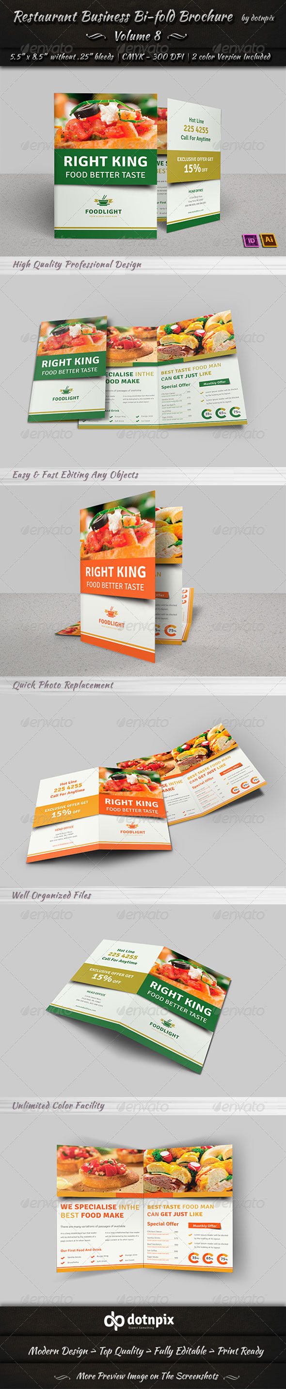GraphicRiver Restaurant Business Bi-Fold Brochure Volume 8 7794554 GraphicRiver Restaurant Business Bi-Fold Brochure Volume 8 7794554