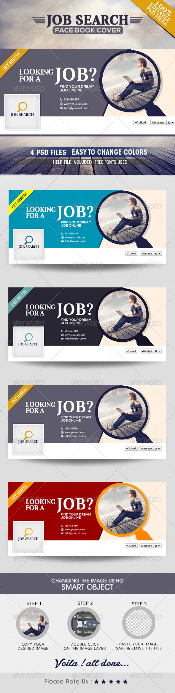 GraphicRiver Job Search Facebook Covers 7801262 GraphicRiver Job Search Facebook Covers 7801262