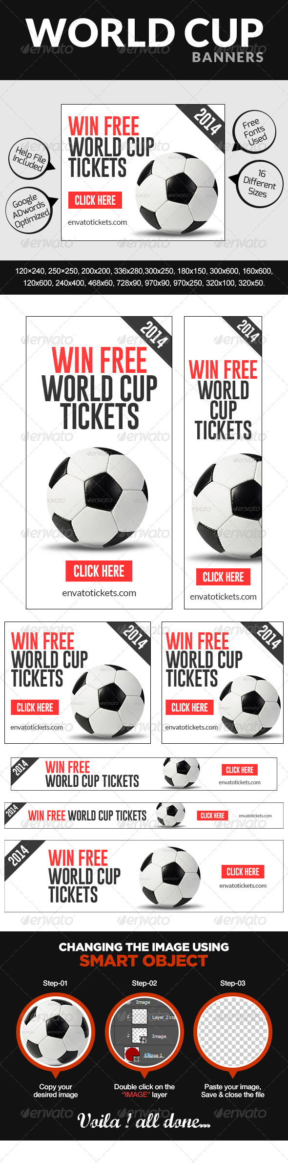GraphicRiver Football Banners 7801737 GraphicRiver Football Banners 7801737