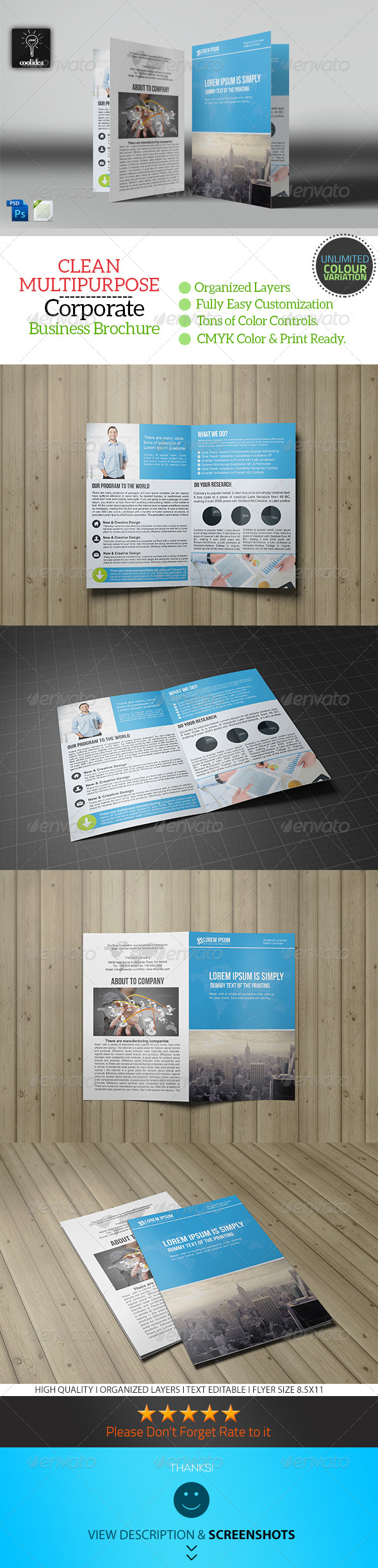 GraphicRiver Bifold Business Brochure Template Vol03 7806513 GraphicRiver Bifold Business Brochure Template Vol03 7806513