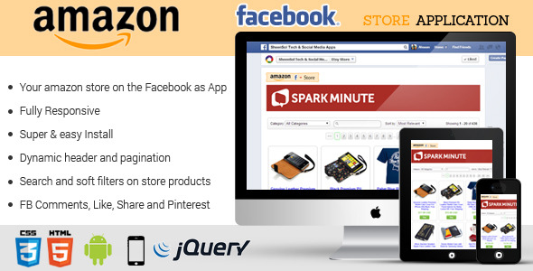 CodeCanyon Facebook Amazon Store Application 7808043 CodeCanyon Facebook Amazon Store Application 7808043