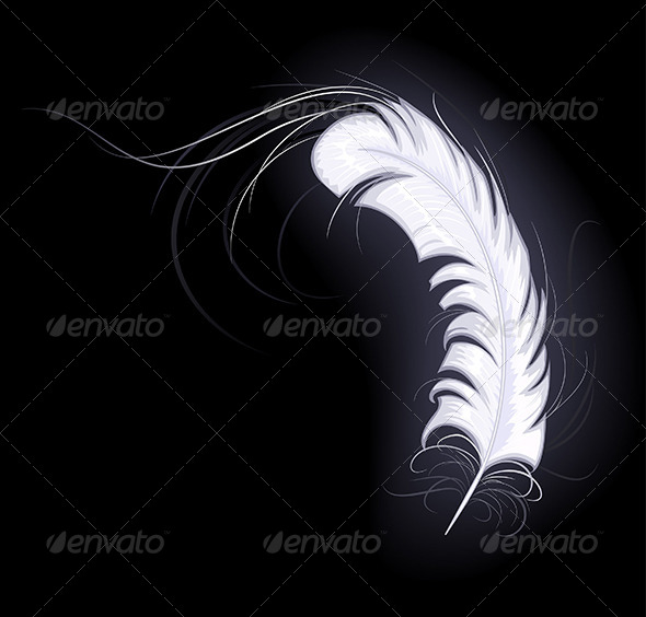 GraphicRiver White Feather of the Angel 7808998 GraphicRiver White Feather of the Angel 7808998