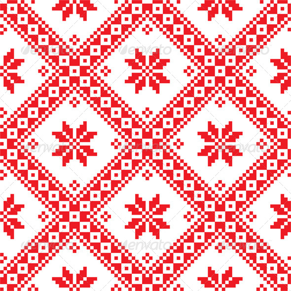 GraphicRiver Seamless Ukrainian Slavic folk emboidery pattern 7809106 GraphicRiver Seamless Ukrainian Slavic folk emboidery pattern 7809106