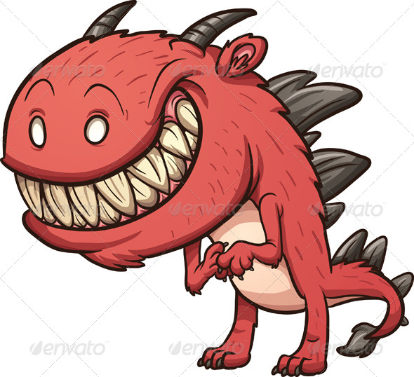 GraphicRiver Cartoon Monster 7812344 GraphicRiver Cartoon Monster 7812344