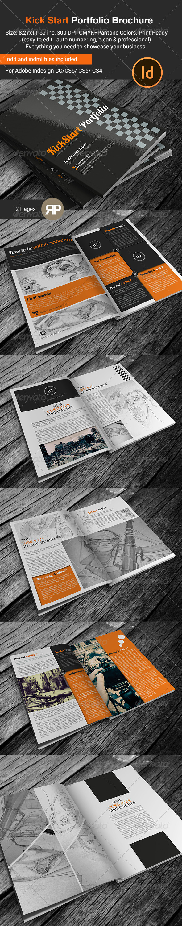 GraphicRiver New Way Portfolio Brochure Portrait Version 7819456 GraphicRiver New Way Portfolio Brochure Portrait Version 7819456