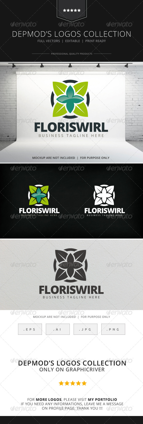 GraphicRiver Floriswirl Logo 7819931 GraphicRiver Floriswirl Logo 7819931