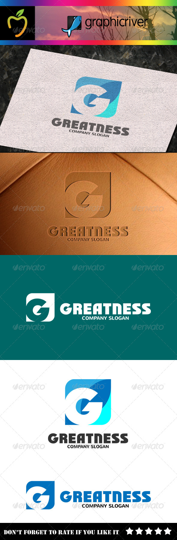 GraphicRiver Greatness G Letter Logo 7823321 GraphicRiver Greatness G Letter Logo 7823321