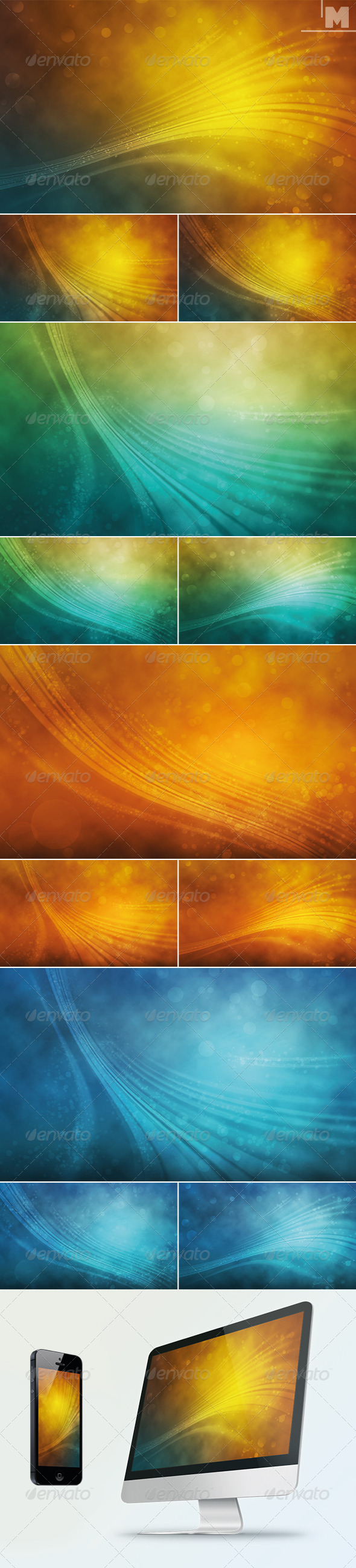 GraphicRiver Abstract Waves Backgrounds 7827140 GraphicRiver Abstract Waves Backgrounds 7827140