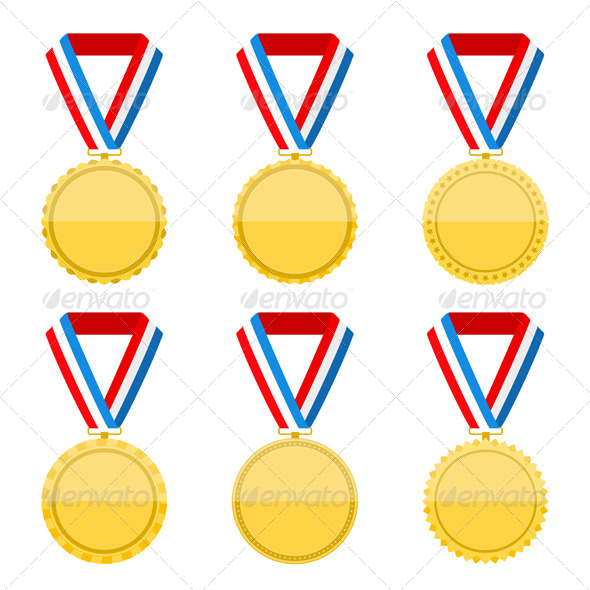 GraphicRiver Golden Medals 7829102 GraphicRiver Golden Medals 7829102