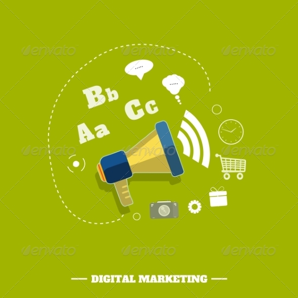 GraphicRiver Digital Marketing Concept 7830012 GraphicRiver Digital Marketing Concept 7830012