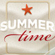 Summer Message On Beach Sand Summer Message On Beach Sand - GraphicRiver Item for Sale