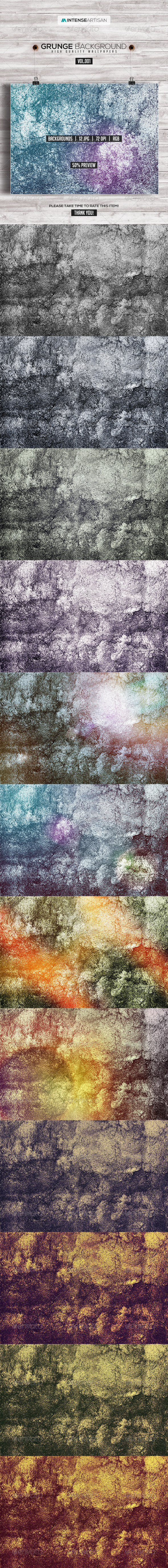 GraphicRiver 12 Grunge Background Vol.1 7837677 GraphicRiver 12 Grunge Background Vol.1 7837677