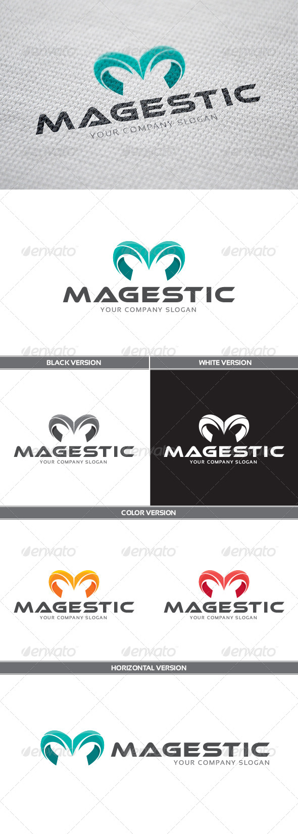 GraphicRiver Magestic Logo 7845252 GraphicRiver Magestic Logo 7845252