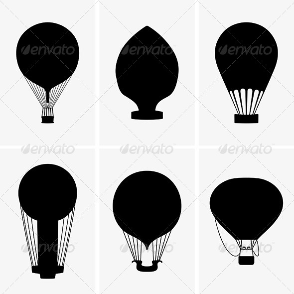 GraphicRiver Hot Air Balloons 7845826 GraphicRiver Hot Air Balloons 7845826